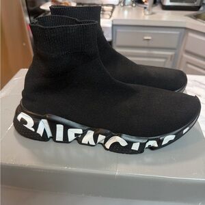 Balenciaga Speed Trainer “Graffiti” – Black